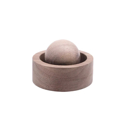 Wood Ball Essential Oil Diffuser Fragrance Wood 1PCS Creative Vehicle-mounted Black Walnut 5*3.5cm Aromatherapy Perfumed Wood